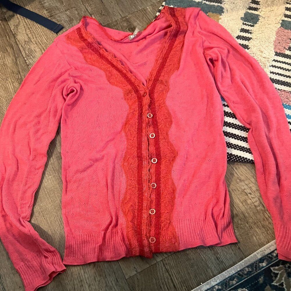 Jigsaw large‎ pink top